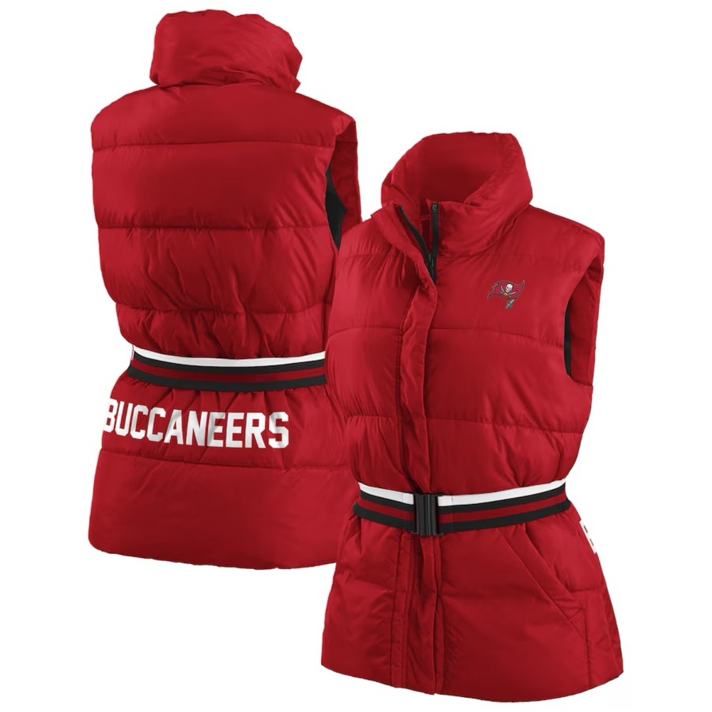 Wear by Erin Andrew’s Tampa Bay Bucs Vest Size Medium